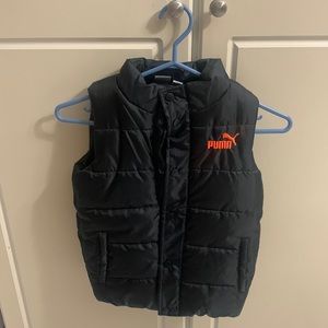 Kids boys puma vest
